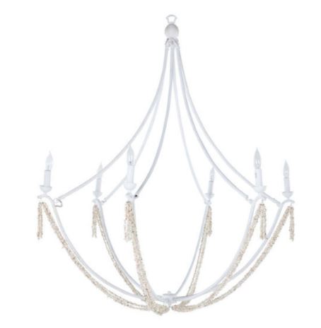 Stone Beaded Chandelier
