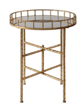 Gold Leaf Side Table